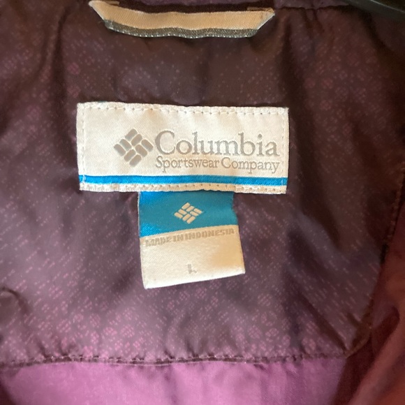 Columbia Purple Puffer Jacket - Picture 3 of 11